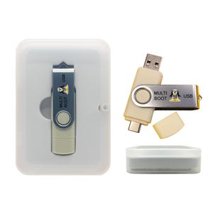 Linux 8-in-1 Multi-Boot USB Drive – Best OS Collection with Ubuntu, Fedora, Tails & More by Tech Store On