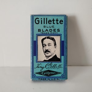 Vintage Gillette Blue Blades