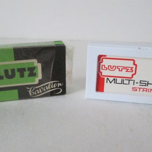 Vintage Lutz Blades Unopened