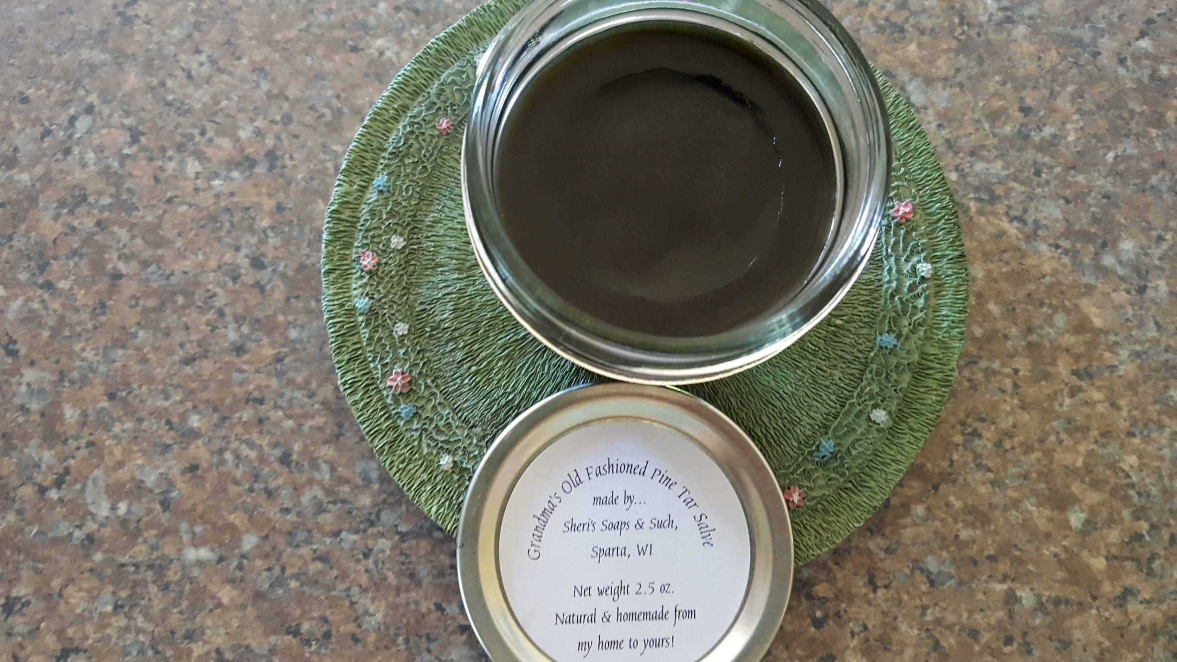 Grandma's Old Fashioned Pine Tar Salve Etsy
