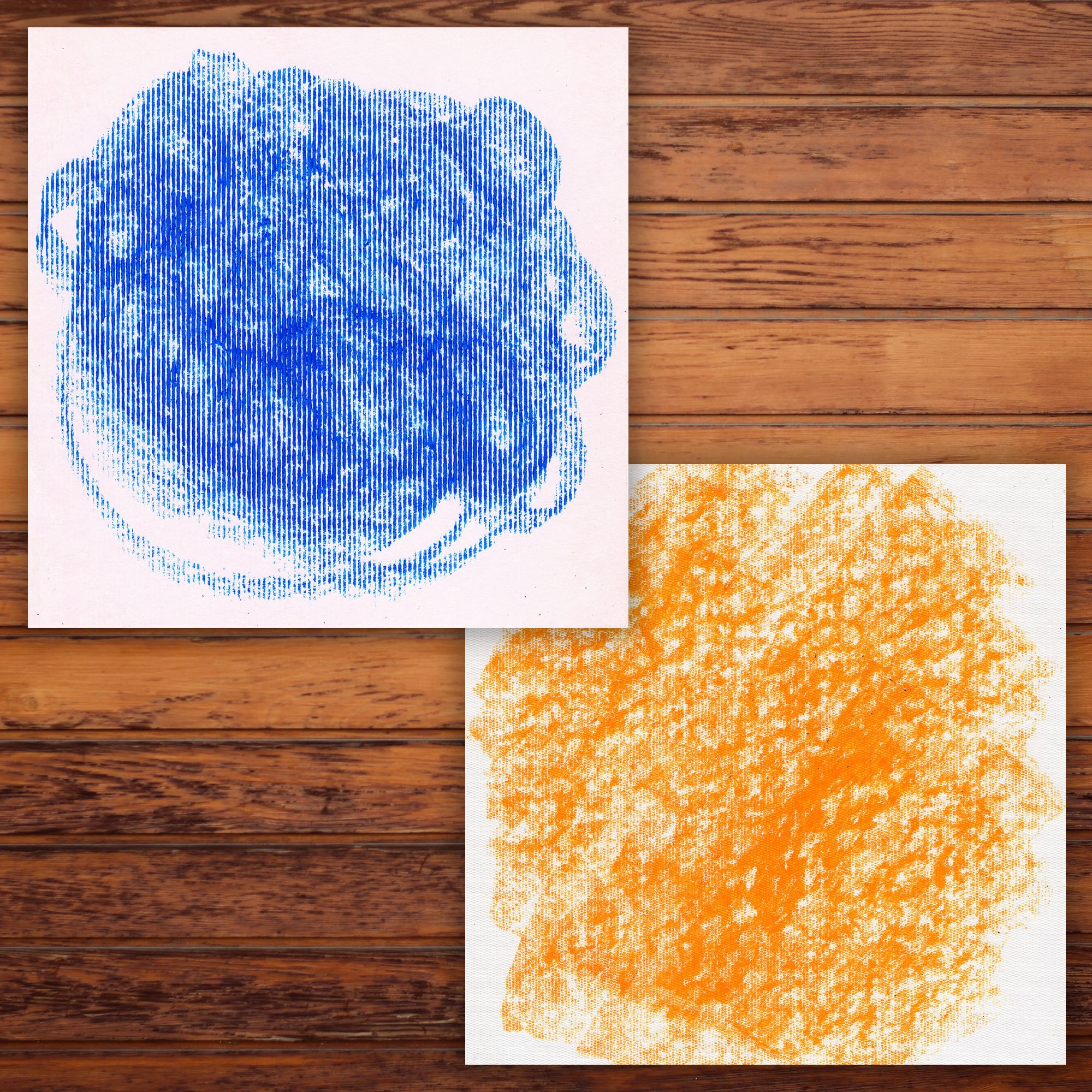 Oil Pastel Textures - Digital Paper Set - Texture Paper Pack ...