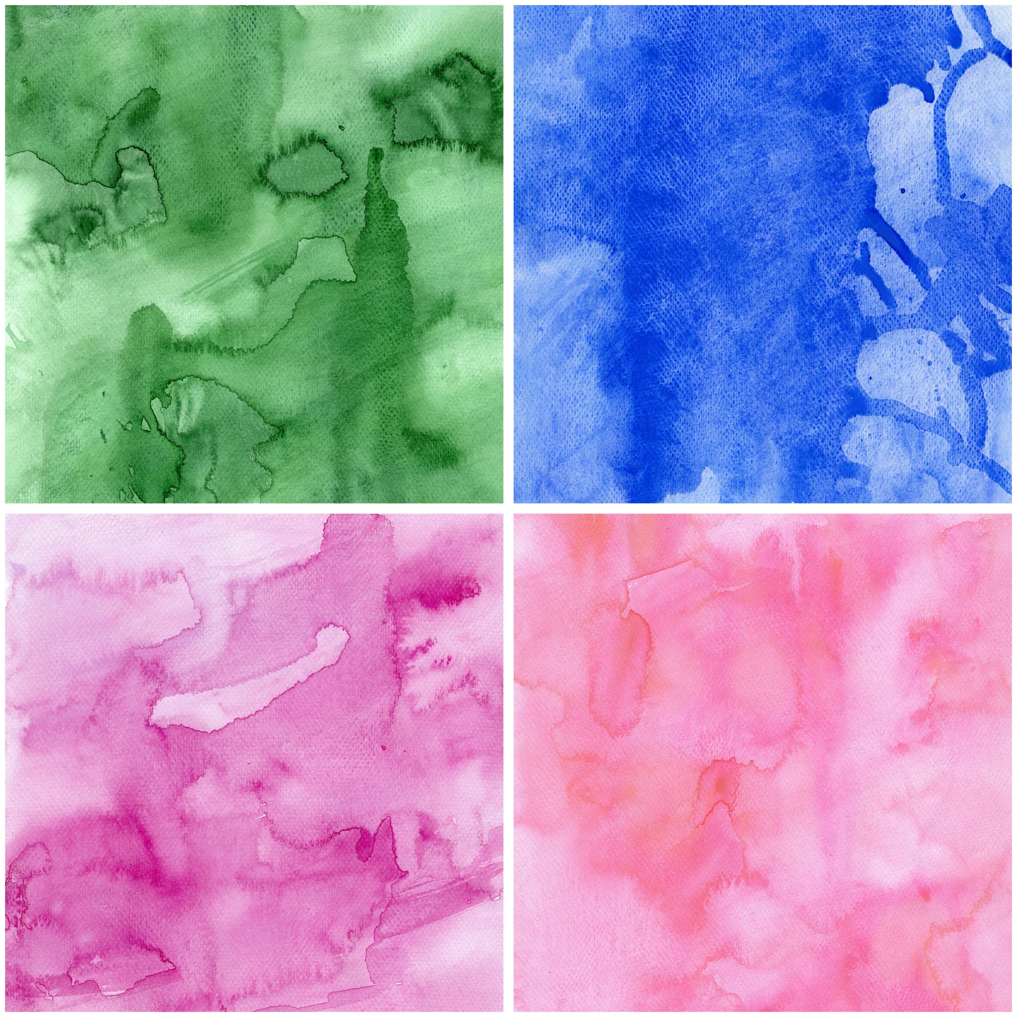 Watercolor Textures - Digital Paper Set - Texture Paper Pack ...