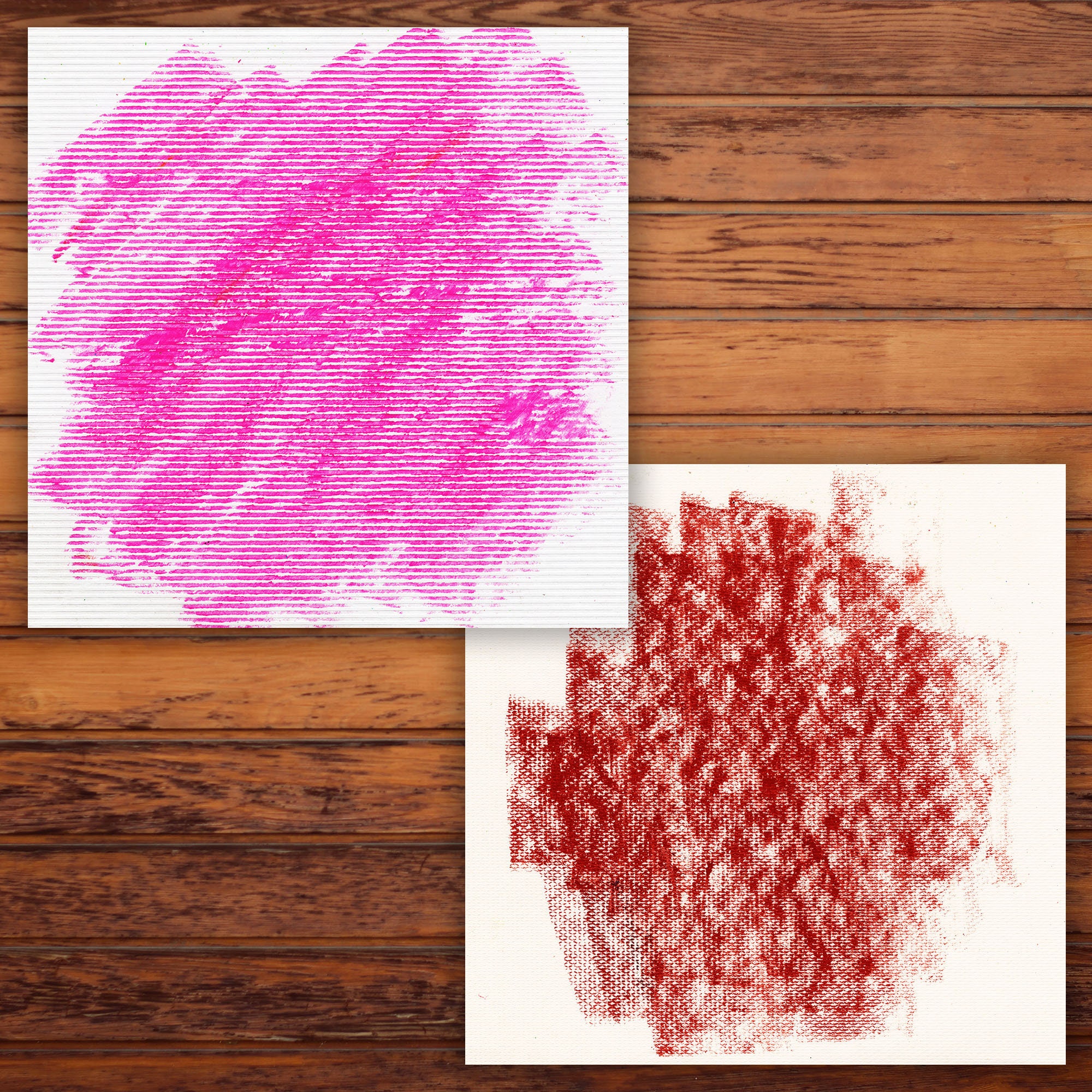 Oil Pastel Textures - Digital Paper Set - Texture Paper Pack ...