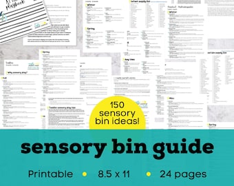 Sensory activities, sensory bin kit, sensory bins, sensory gifts, kids sensory toys, sensory play, kids sensory kit, kids sensory table
