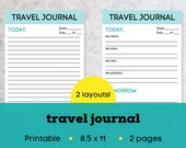 Kids travel journal printable, kids vacation journal, road trip journal for kids, printable travel games for kids, road trip activity pack