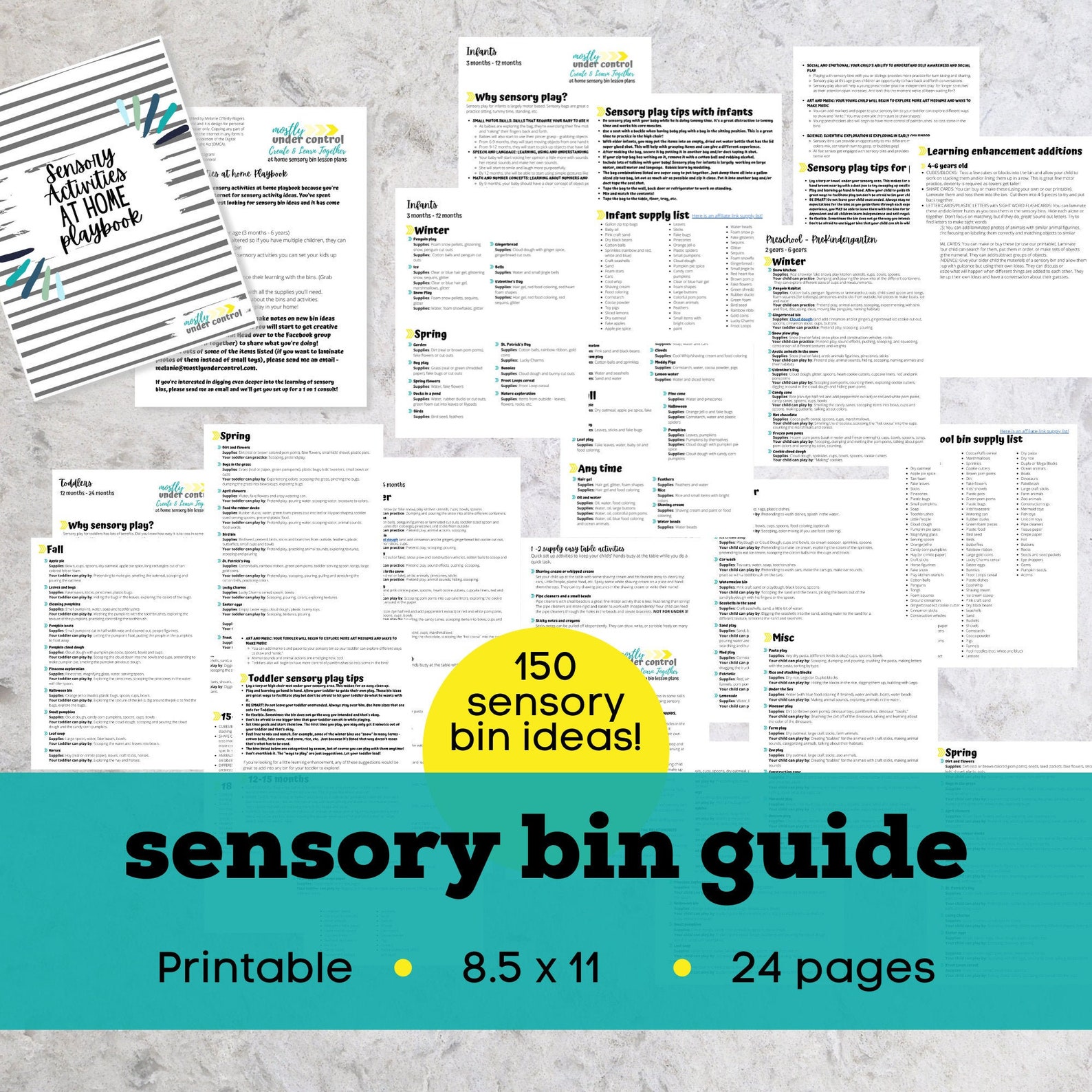 Sensory Activities Sensory Bin Kit Sensory Bins Sensory Etsy