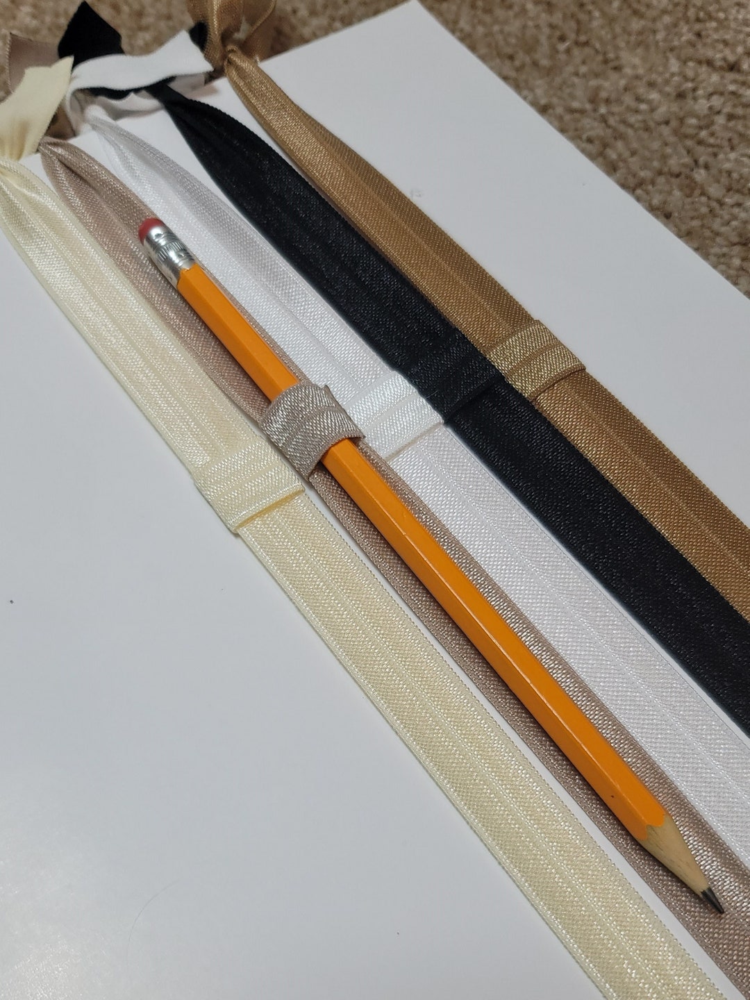 Elastic Planner Band, Notebook Band Pen Holder, Book Band With Pen