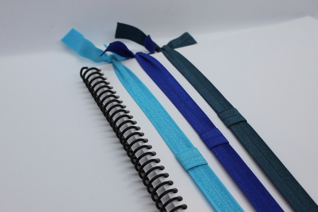 Elastic Planner Band Pen Holder, Planner Pen Loop, Stretchy Bookmark