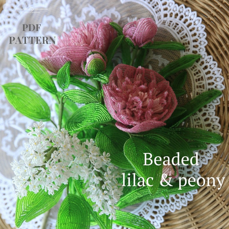 PDF TUTORIAL French Beading Technique Tutorial Seed Bead Etsy