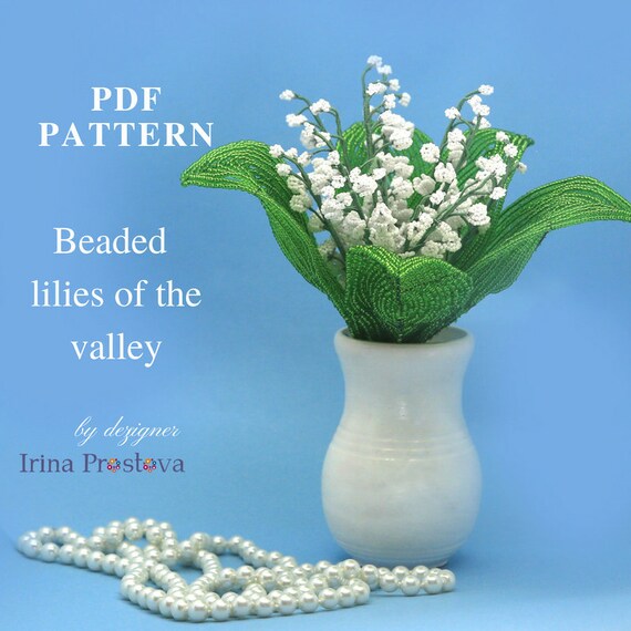 Lily Of The Valley Pattern For Home Decor And Wedding Bouquet Etsy