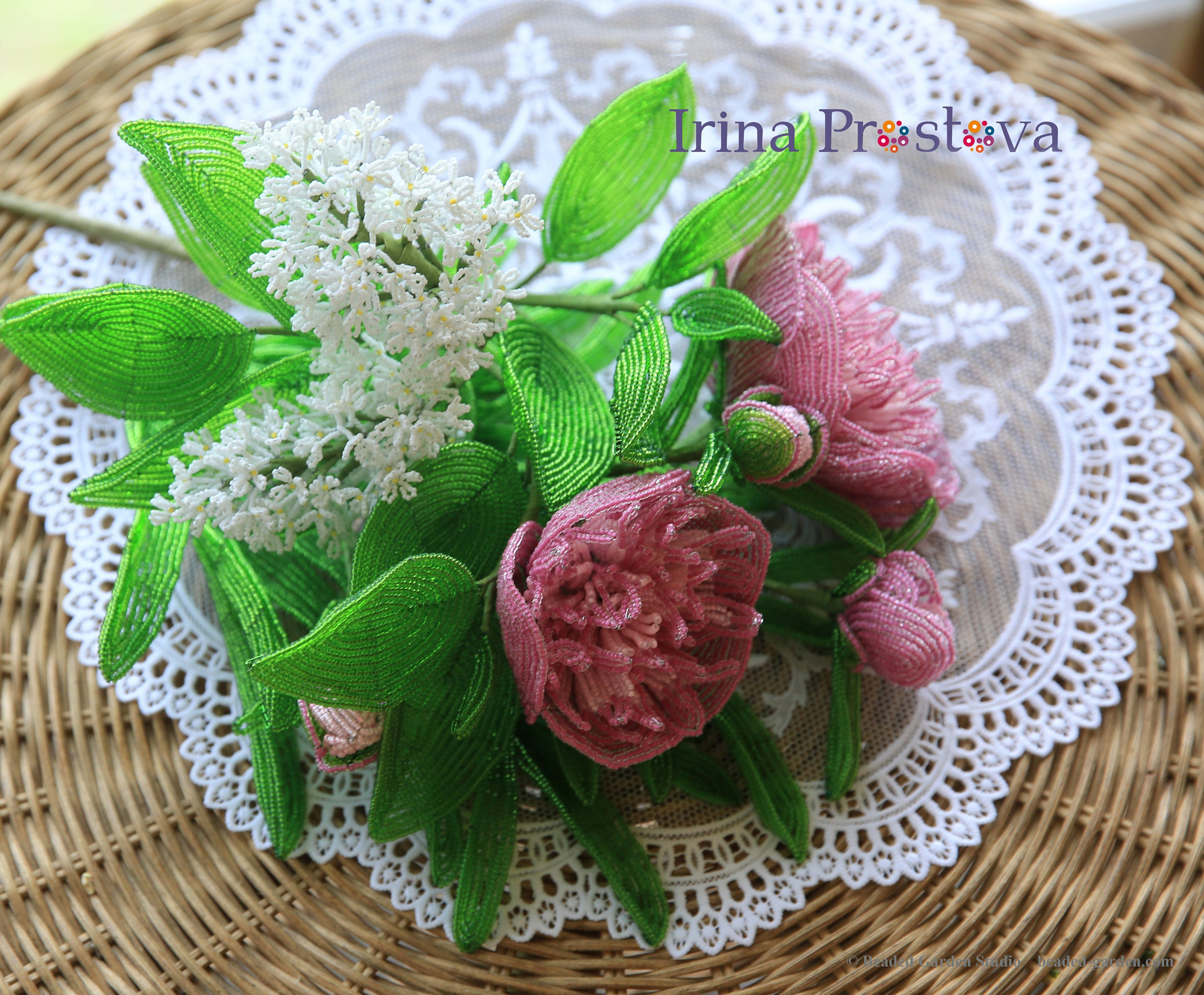 Beading tutorials Beaded Flowers Tutorial Seed Bead Tutorial Etsy