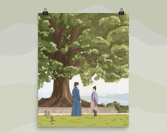 Alchemy Of Souls - Tall Tree at Danhyanggok | Lee Jae Wook | Jung So Min | Kdrama Fan Art Poster