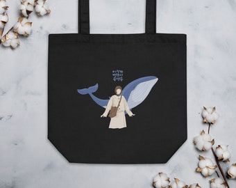 Extraordinary Attorney Woo - Big Whale | Kdrama Eco Tote Bag | Park Eun Bin | Kang Tae Oh | 이상한 변호사 우영우