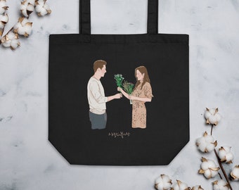 Crash Landing On You - Eco Tote Bag | Hyun Bin | Son Ye Jin | CLOY Couple | CLOY Kdrama Merch