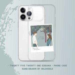 Soyons heureux - Étui pour portable Twenty Five Twenty One Kdrama | Nam Joo Hyuk | Kim Tae Ri | Merchandising Fan Art Kdrama | 스물하나