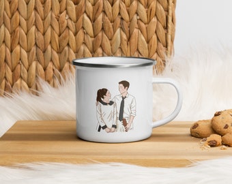 Snowdrop - Jung Hae In - Jisoo Mug Gift | Kdrama Fan Art Mug | Kdrama Merch