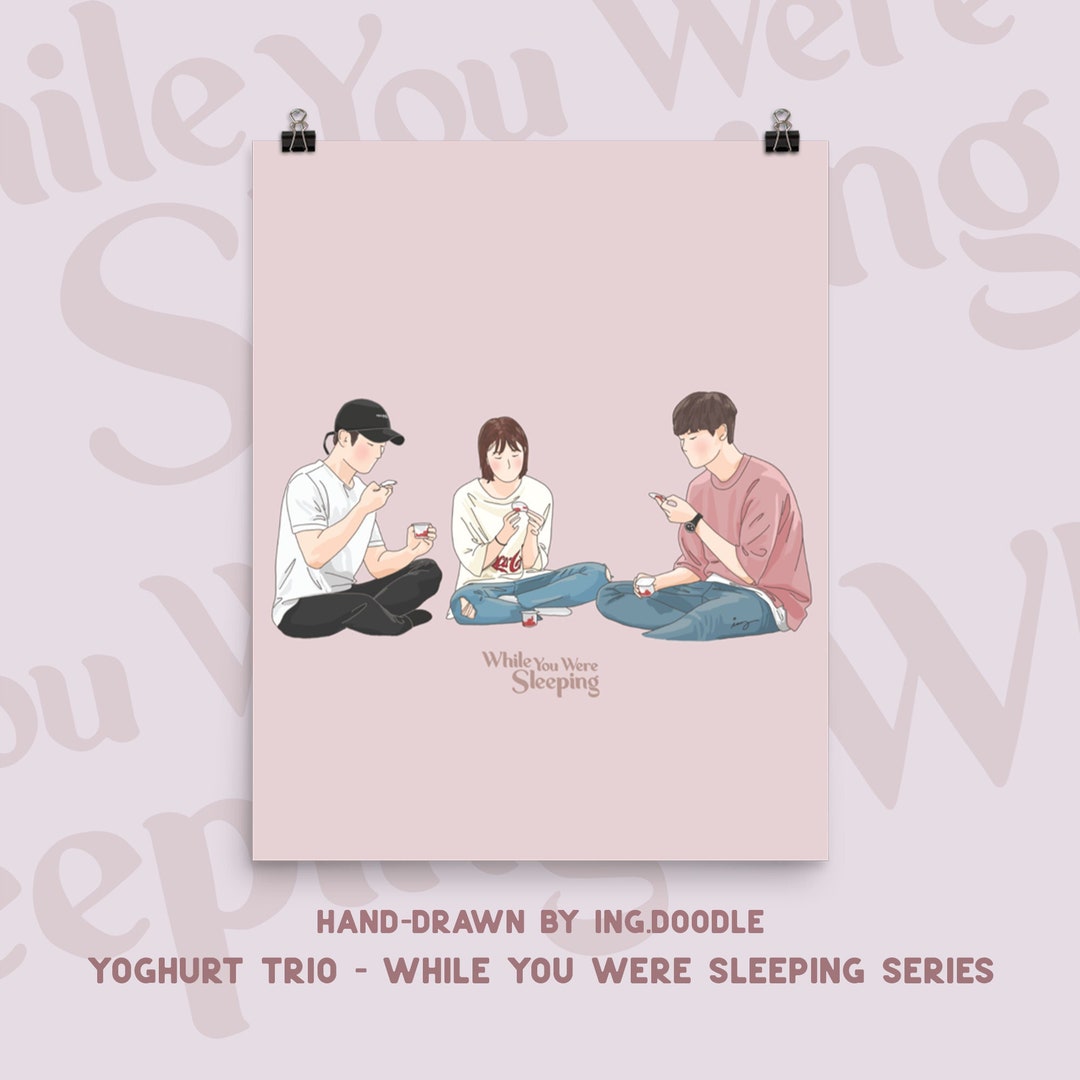 While You Were Sleeping Kdrama Poster Lee Jong Suk Bae Suzy