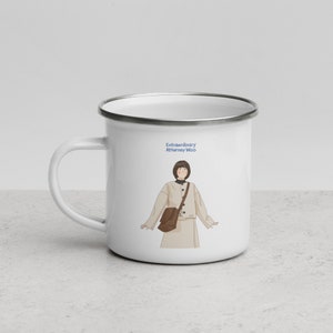 Extraordinary Attorney Woo Mug - Big Whale | Kdrama Mug Gift |  Park Eun Bin | Kang Tae Oh | 이상한 변호사 우영우