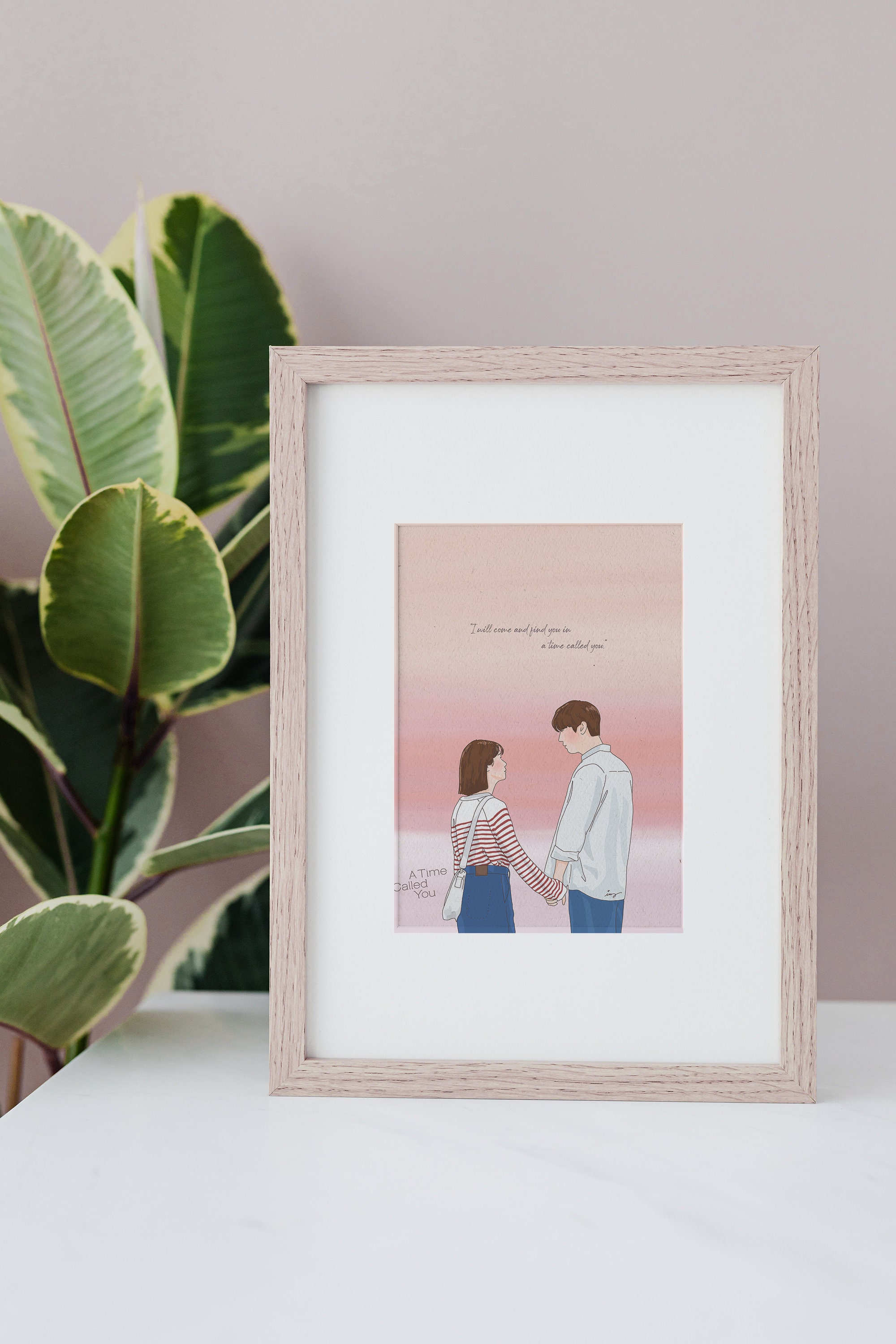 A Time Called You - Kdrama Fan Art Poster | Ahn Hyo Seop | Jeon
