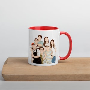 Running Man Fan Art Taza / Fan Art Regalo Taza Esmalte Taza / Kshow Kdrama Fan Art