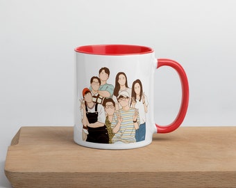 Running Man Fan Art Mug | KVariety Show Merch Gift | Kshow Fan Art