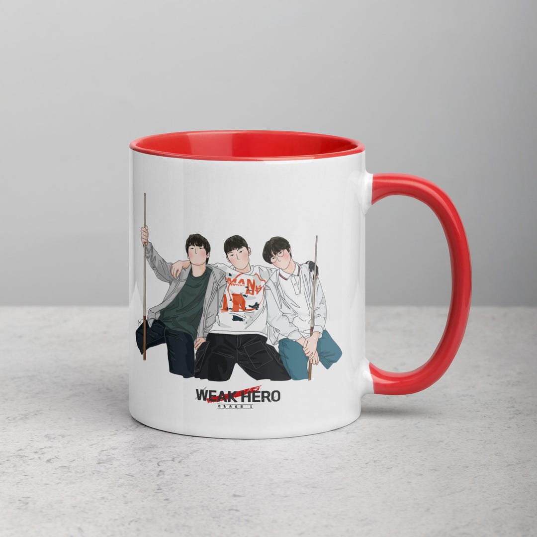 Weak Hero Merch Weak Hero - Class 1 - Color Mug | Enamel Mug | Park Ji Hoon | Choi Hyun ...