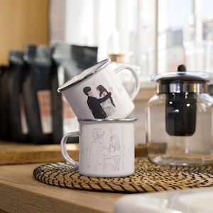 The First Frost - Drunk Wen Yifan - Cdrama Colors Mug | Bai Jing Ting | Zhang Ruo Nan | Cdrama The First Frost Merch | 难哄 | Coffee Mug
