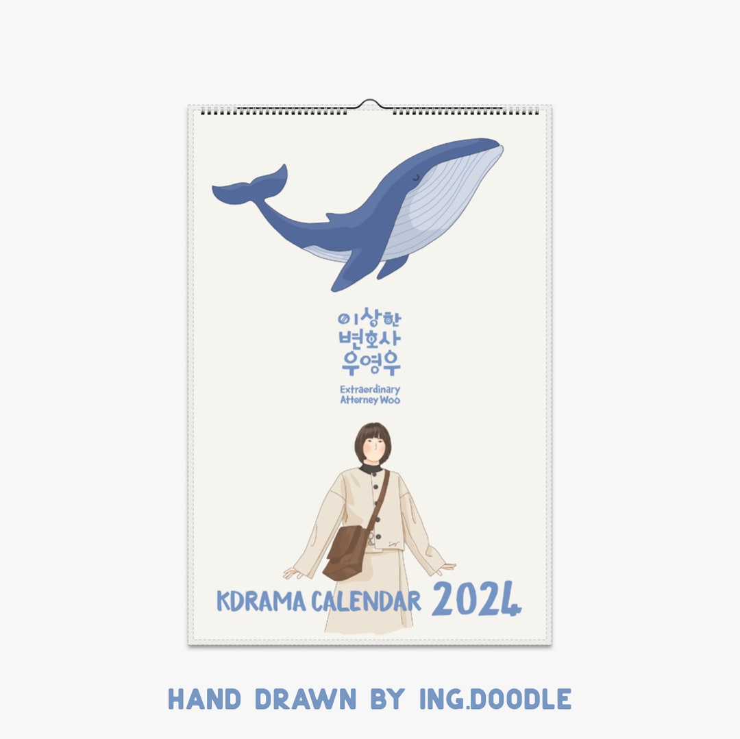 Kdrama 2025 Wall Calendar Kdrama Merch Part 1 Etsy