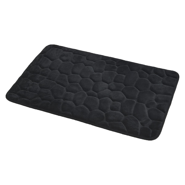 Bath Rug Memory Foam Mat 3D Pebble 32"L x 20"W