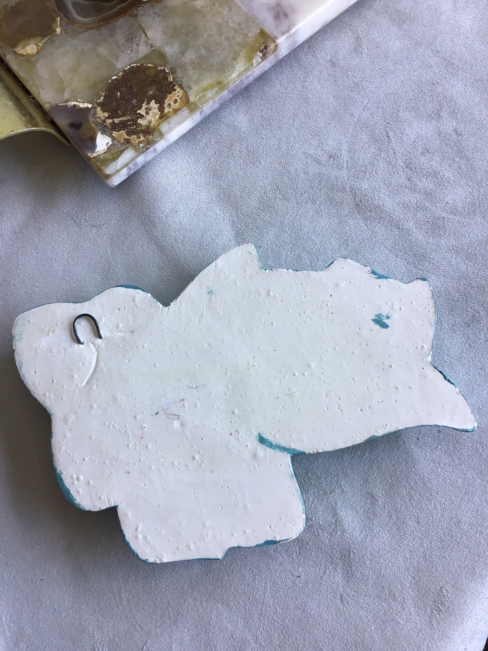 1990s Plaster of Paris Tropical Fish Wall Hanging Decor Etsy