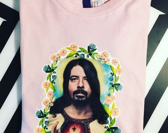 Dave Grohl-Holy Grohl unisex cotton t-shirt. All sizes available
