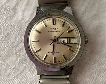 timex automatic watch 1973