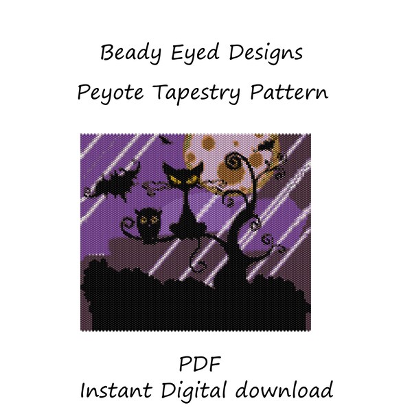 Motif de perles de tapisserie Peyotl