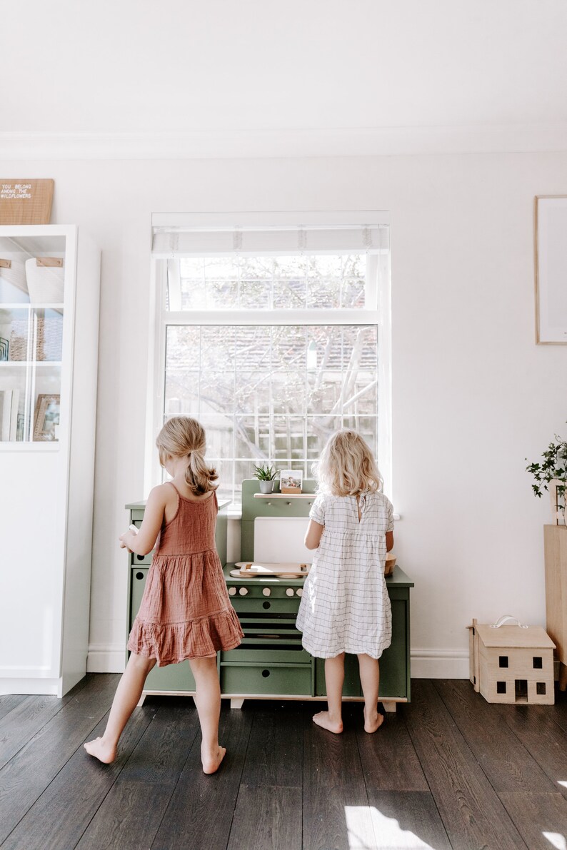 Wood Play Kitchen image 2
