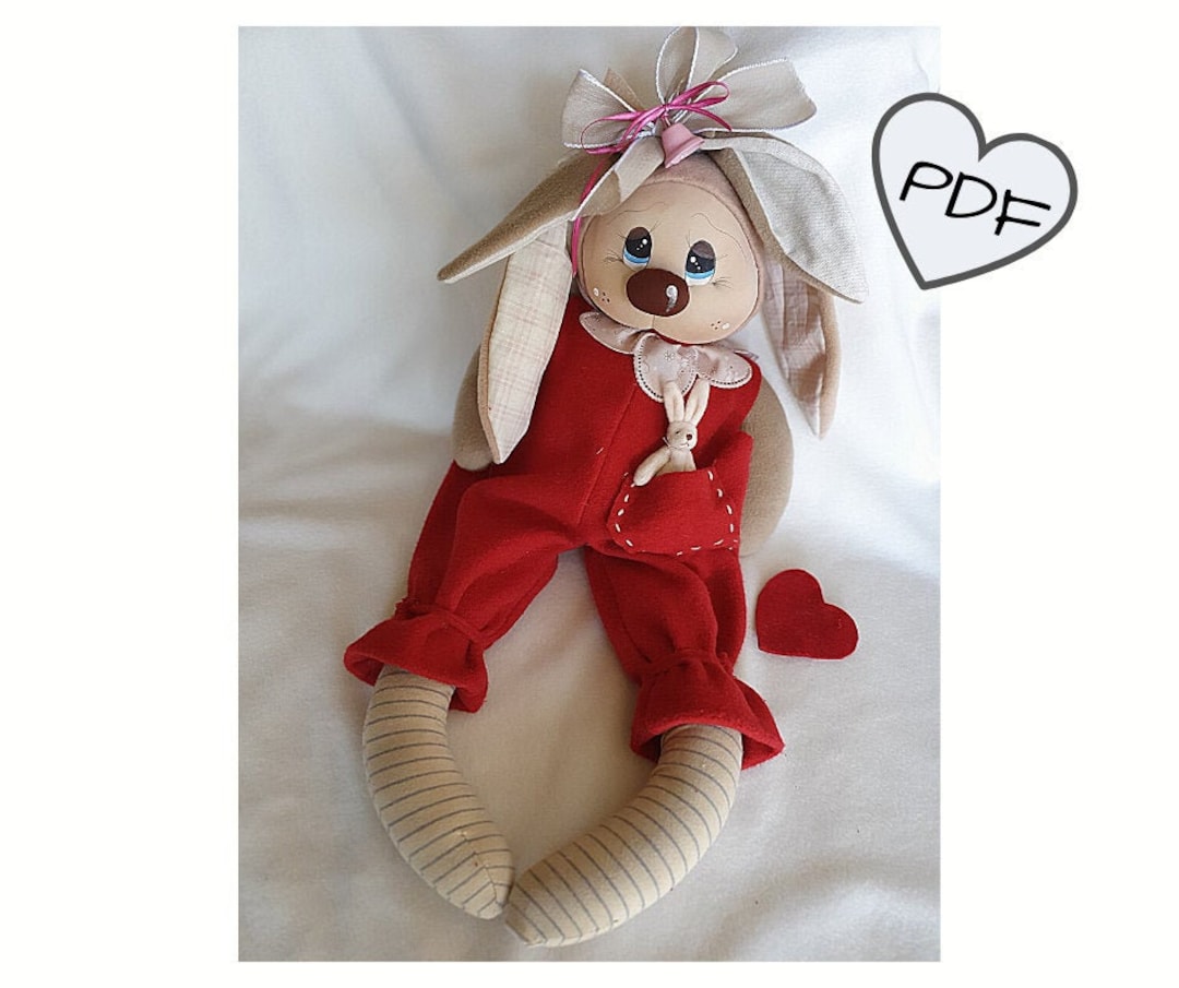 Complete Rabbit Pattern PDF With Instructions in Italian and English ...