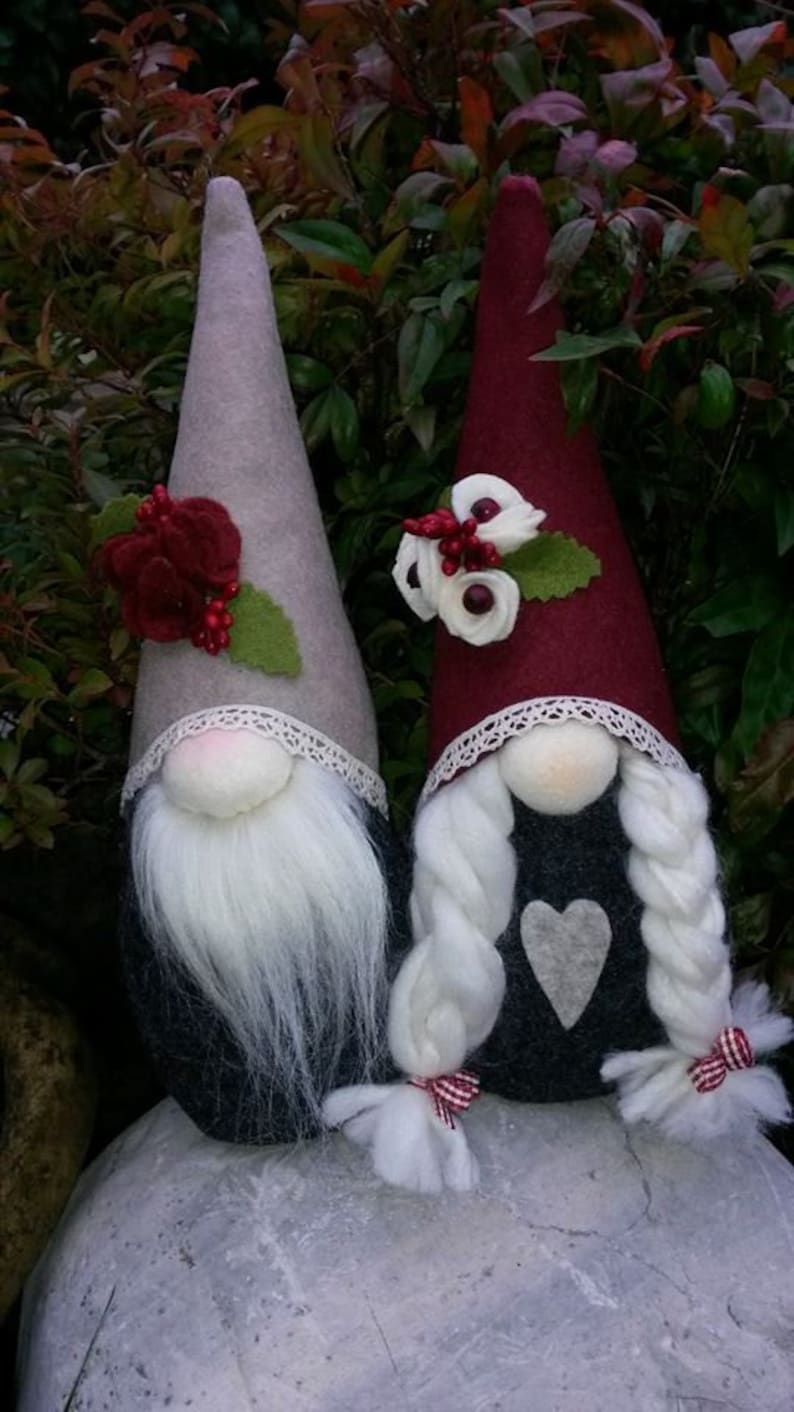 PDF Gnomes Pattern Tutorial Step by Step Gnom Christmas Etsy UK