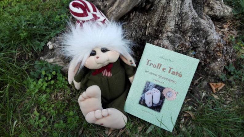PDF Sewing Manual to make Trolls real size patterns and tutorial step by step in ENGLISH