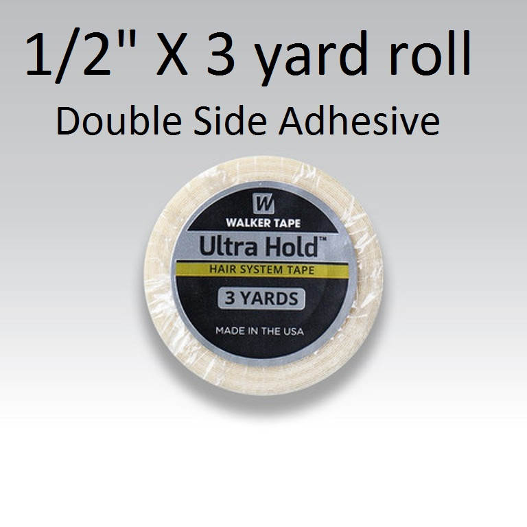 Ultra Hold Tape 1/2 x 12 Yards. Authentic Walker Tape, one Color