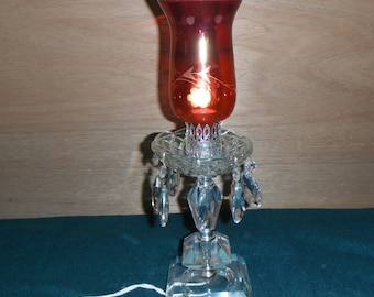 Glass Crystal Lamp