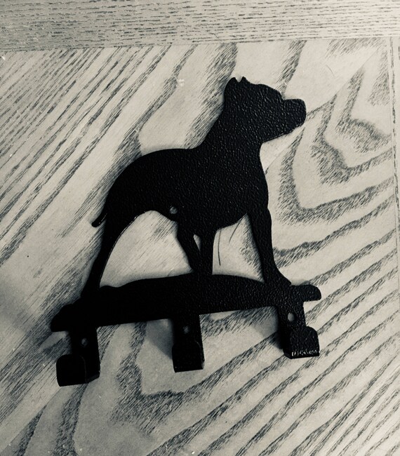 Pitbull Dog Decorative Hook Key Hanger Wall Hook Hanger Etsy