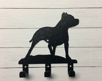 PITBULL DOG Decorative Hook, Key Hanger, Wall Hook Hanger, Organization Hooks, Metal Wall Hanger, Metal Hooks, Laser Cut Powder Coated Hook