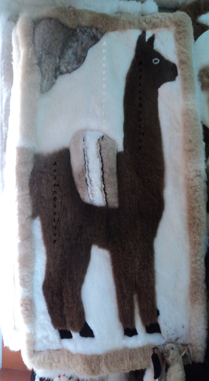 Alpaca Fur Rug. Pushchair liner. Bedside Rug. Llama. Childrens Etsy