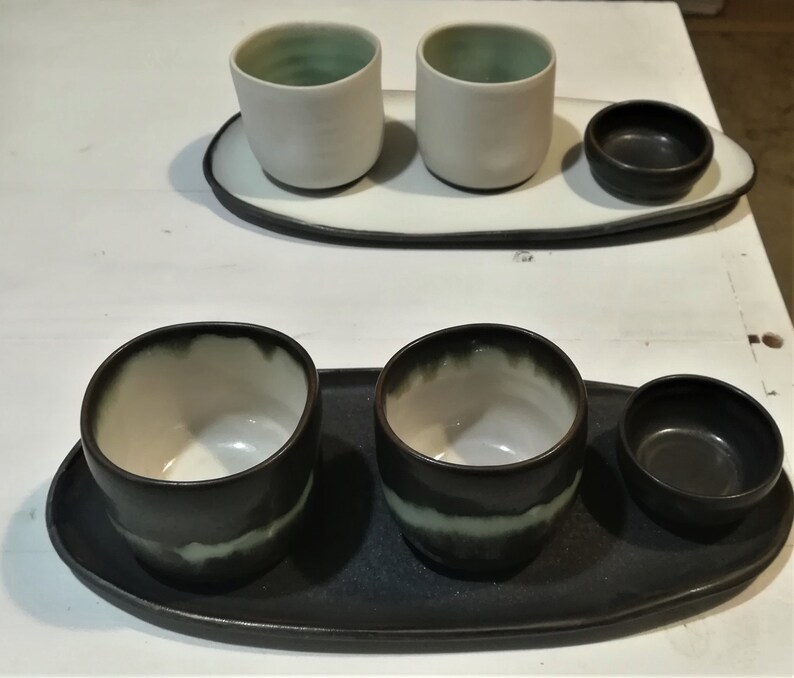 Set 6 Tazzine Da Caffè In Gres Kaleidos Multicolor