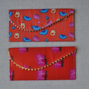 Lotus-envelop, zakje contant geld, cadeaukaarthouder, houder bruiloft contant geld, Shaadi Lifafa, Sweet 16, verjaardag, Shagun, geldenvelop