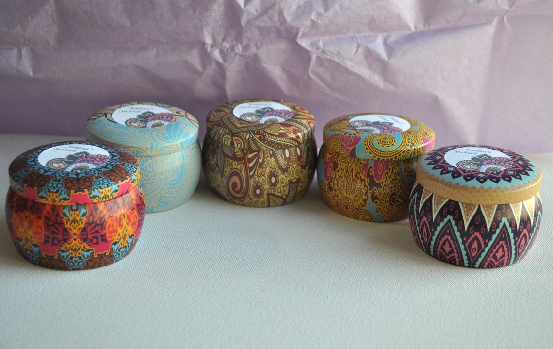 2 Mehndi Favors Indian Party Favors Sangeet Favor Boxes Etsy