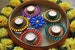 4 Floating Diyas, Floating Candle Holder, Diwali Decor, Floating Diya Rangoli, Indian Party Decor, Ganesh Puja, Golu Decor, Navratri Decor 