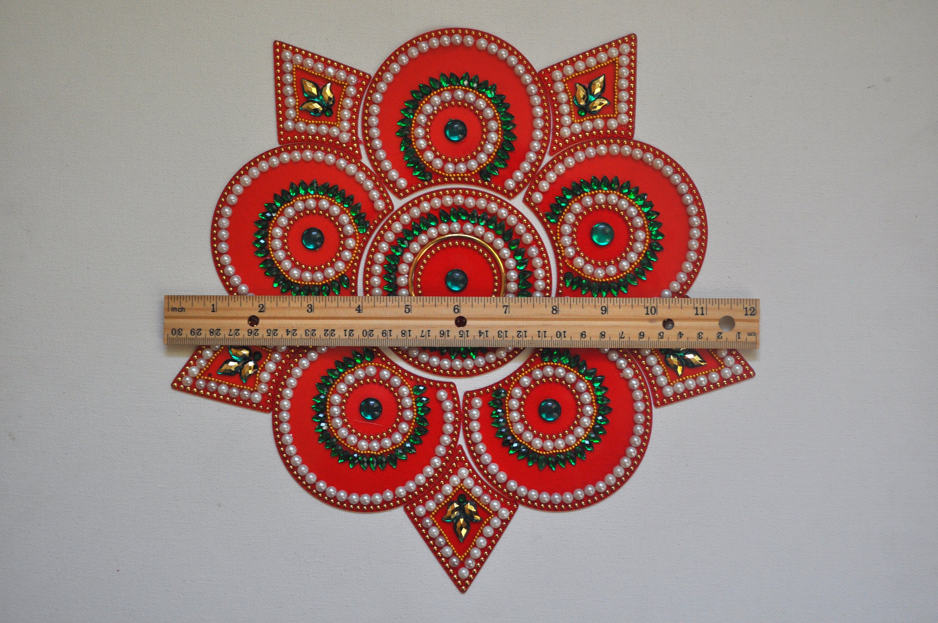 Indian Rangoli Puja Gift Acrylic Rangoli Diwali Party - Etsy