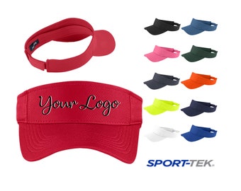 Adjustable Fit Men Women Visor Cap Custom Visor Hat Flexfit Yupoong 8110 Embroider Your Own Text Customized