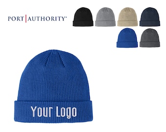 Port Authority Cozy Cuffed Beanie C977 Custom Embroidery Monogram
