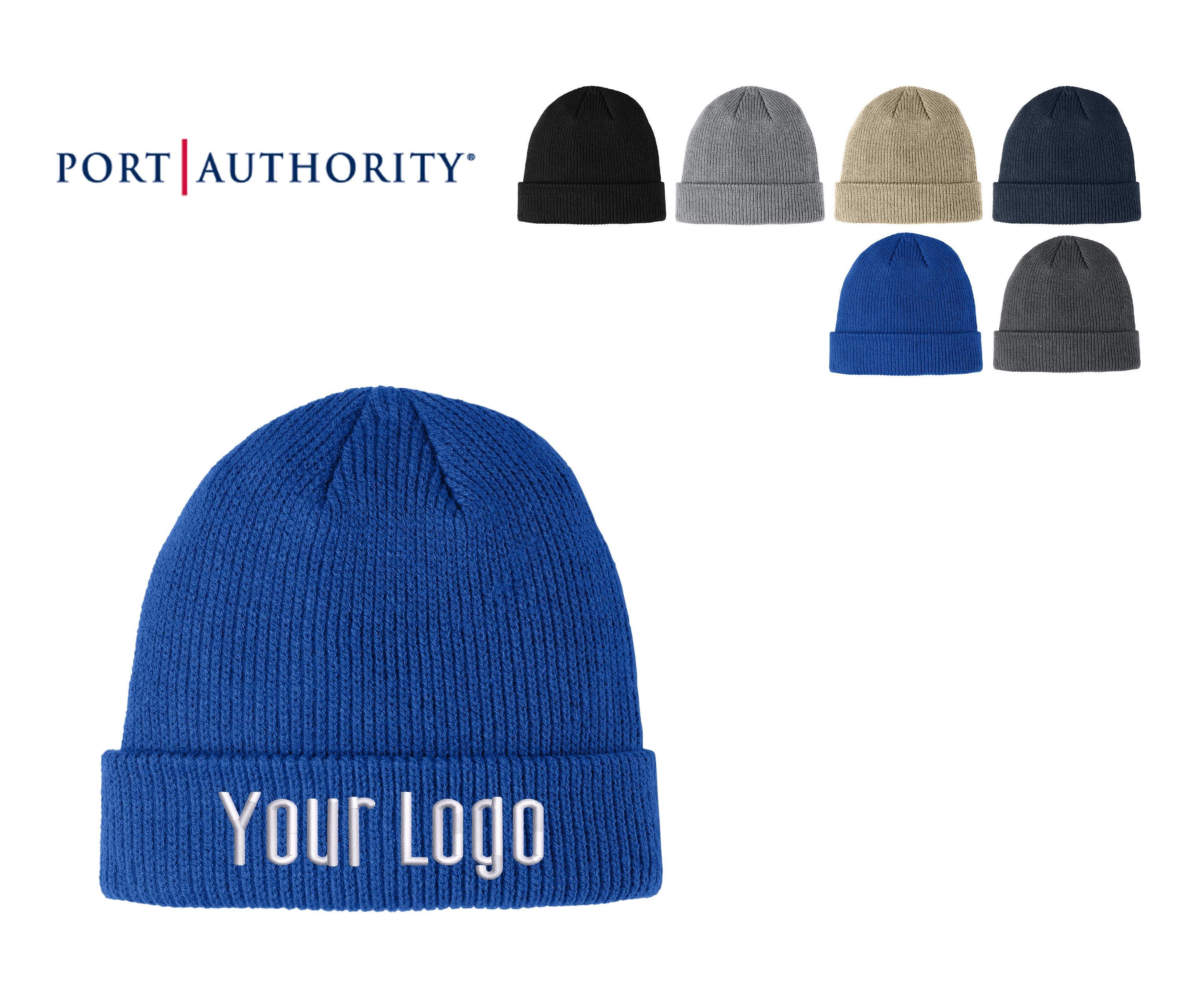 Port Authority Cozy Cuffed Beanie C977 Custom Embroidery Monogram